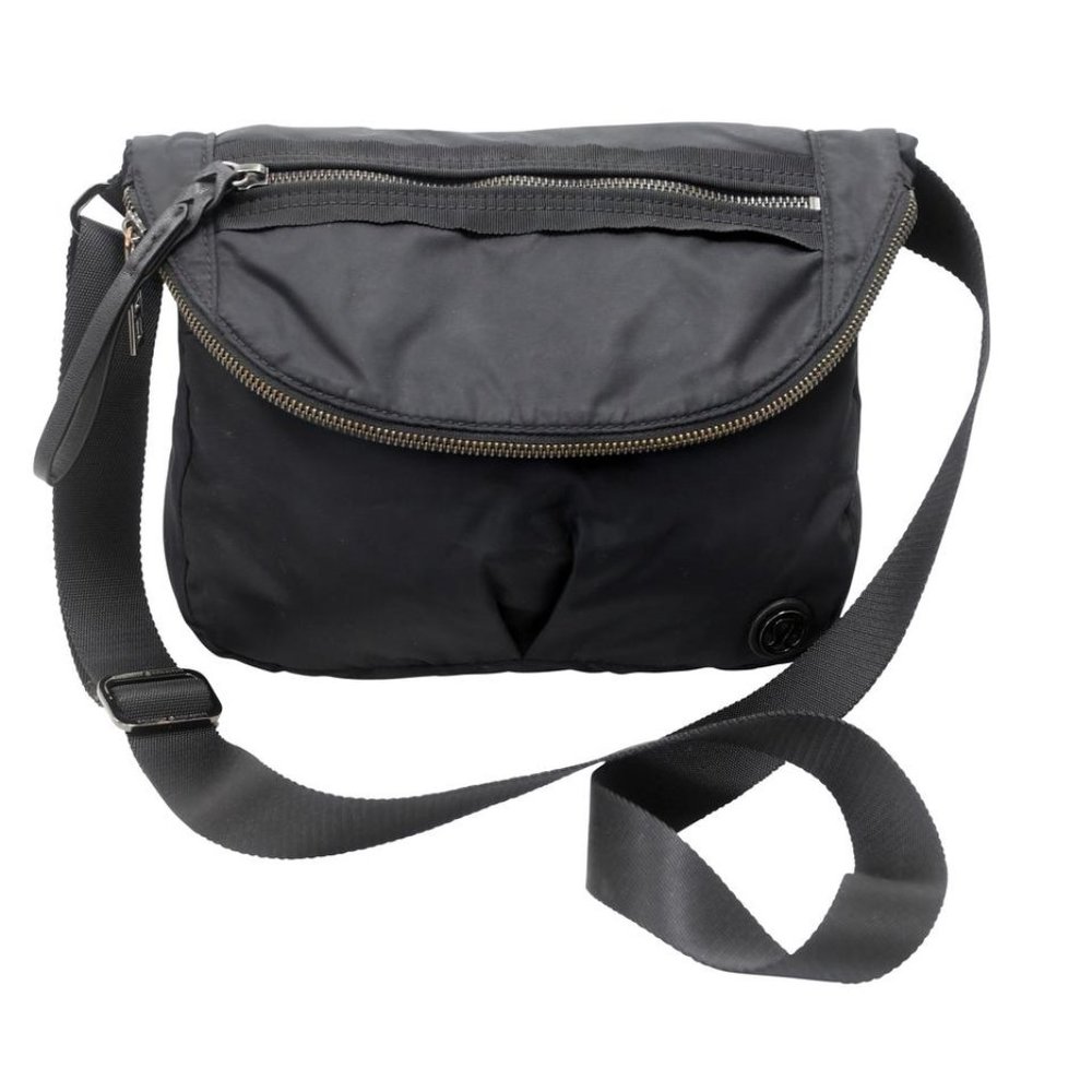 Lululemon Sports Travel Workout Nylon Crossbody Bag LL-0912P-0020